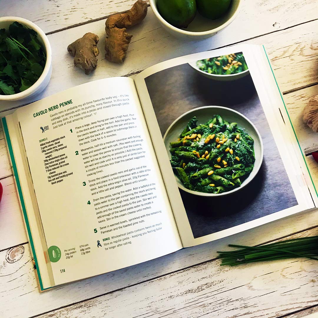 Hardback book "Lose Weight & Get Fit" by Tom Kerridge, featuring healthy recipes for dieting and fitness.