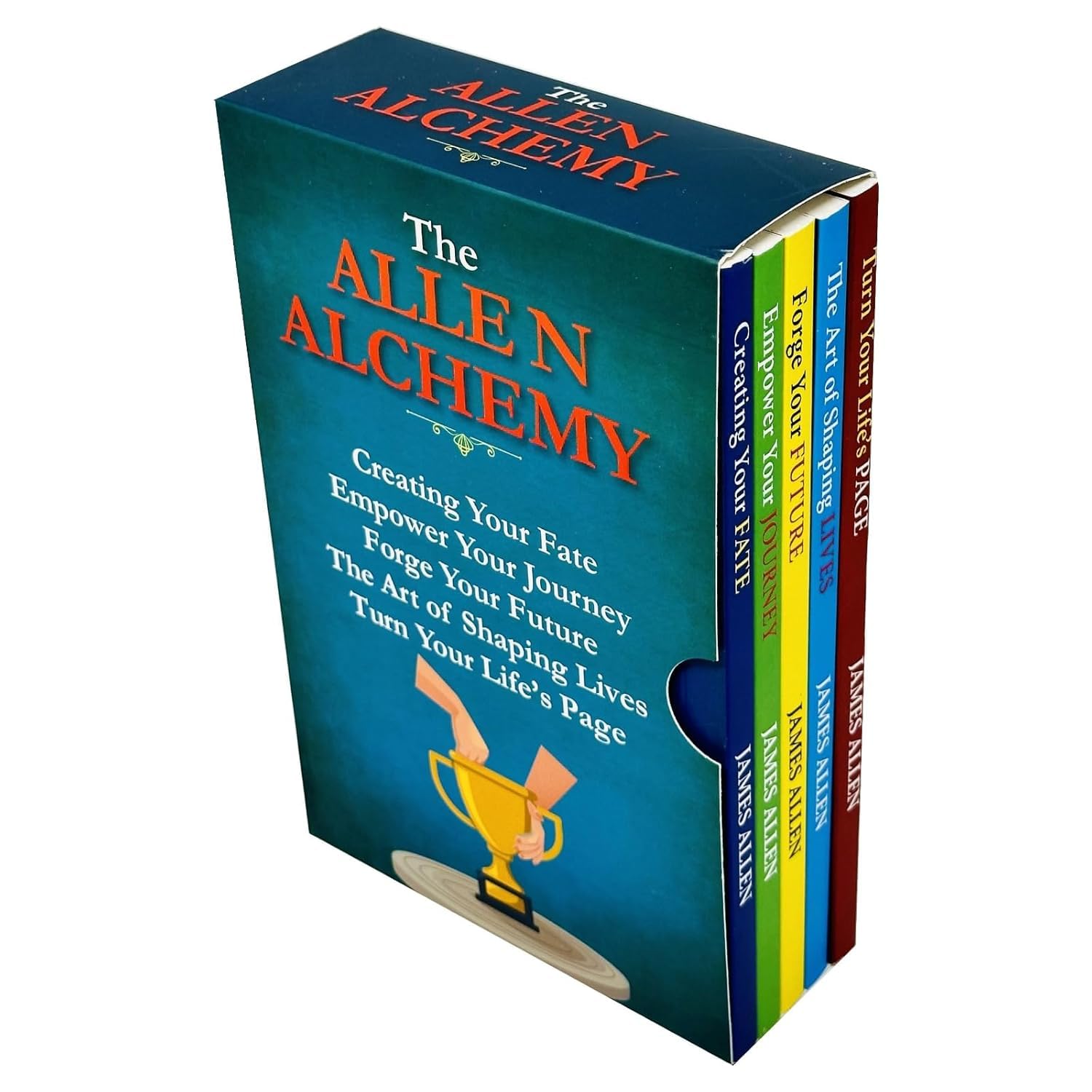 James Allen 5 Books Collection Set of self-help classics in paperback, featuring inspiring non-fiction titles by James Allen.