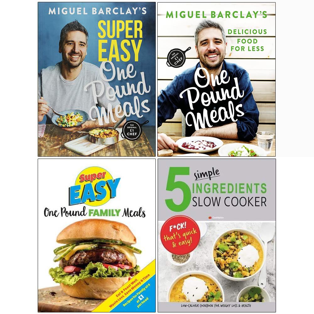 Miguel Barclay 4 Books Collection Set in paperback, featuring a non-fiction theme, neatly arranged on a flat surface.