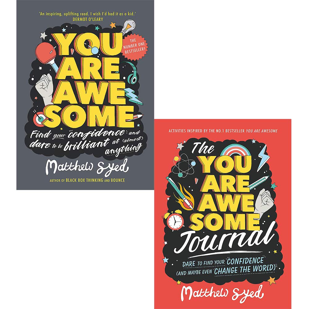Matthew Syed 2 Books Collection Set in paperback by Wren & Rook, showcasing covers and spines of both non-fiction titles.