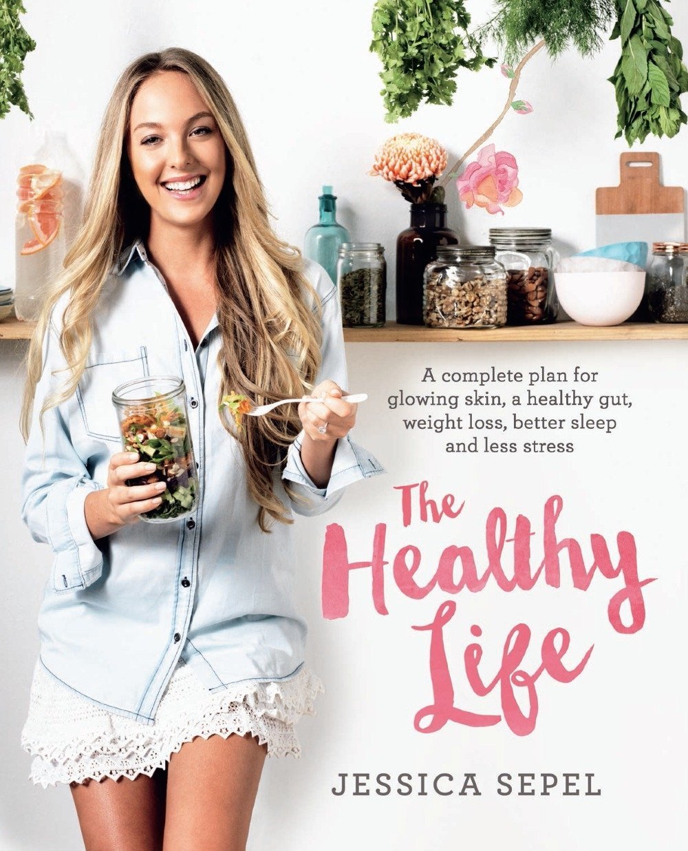 Healthy Life by Jessica Sepel 2-book collection set in paperback, featuring wellness and nutrition themes on the covers.