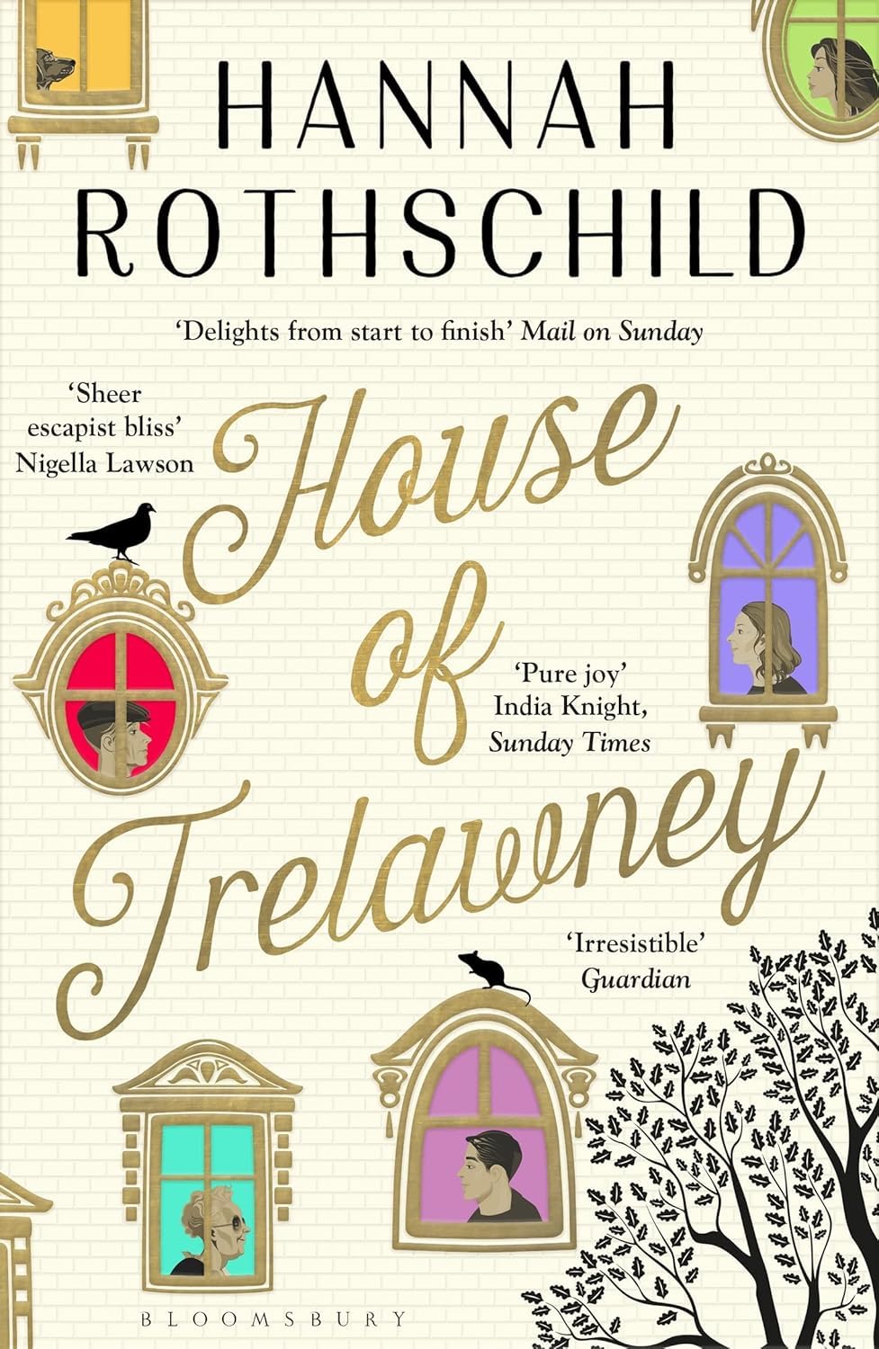 Two paperback books from the House of Trelawney collection by H. Rothschild, published by Bloomsbury Publishing.