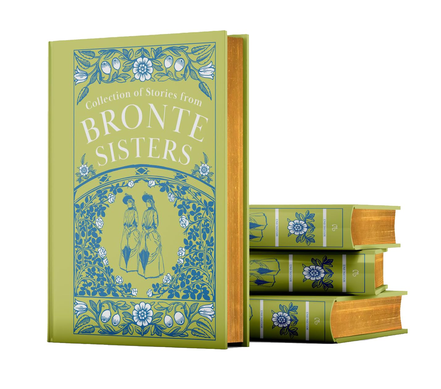 Bronte Sisters 4 Books Collection Set hardback, showcasing classic fiction by various authors in elegant packaging.