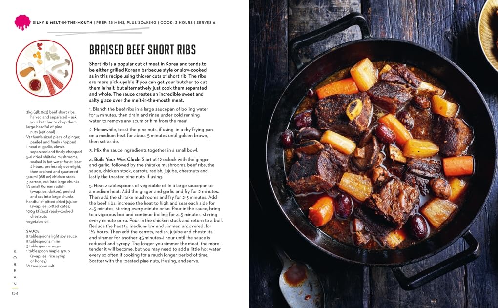 Hardback book "Simple Family Feasts" by Jeremy Pang, showcasing delicious recipes and cooking techniques for families.