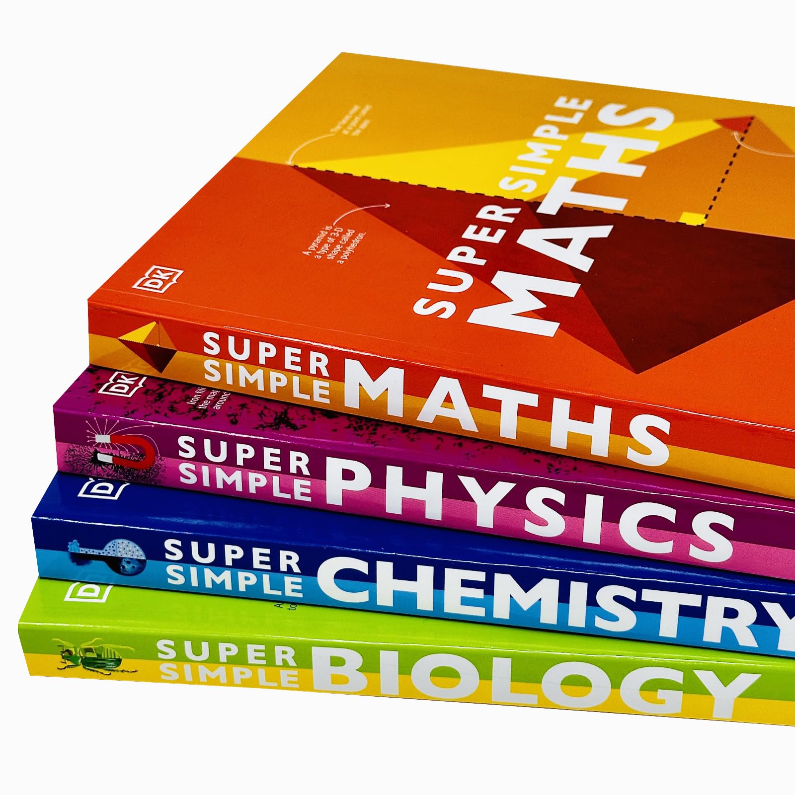 DK Children Simple Bitesize Guide 4 Books Collection Set in paperback, featuring colorful covers and engaging illustrations.