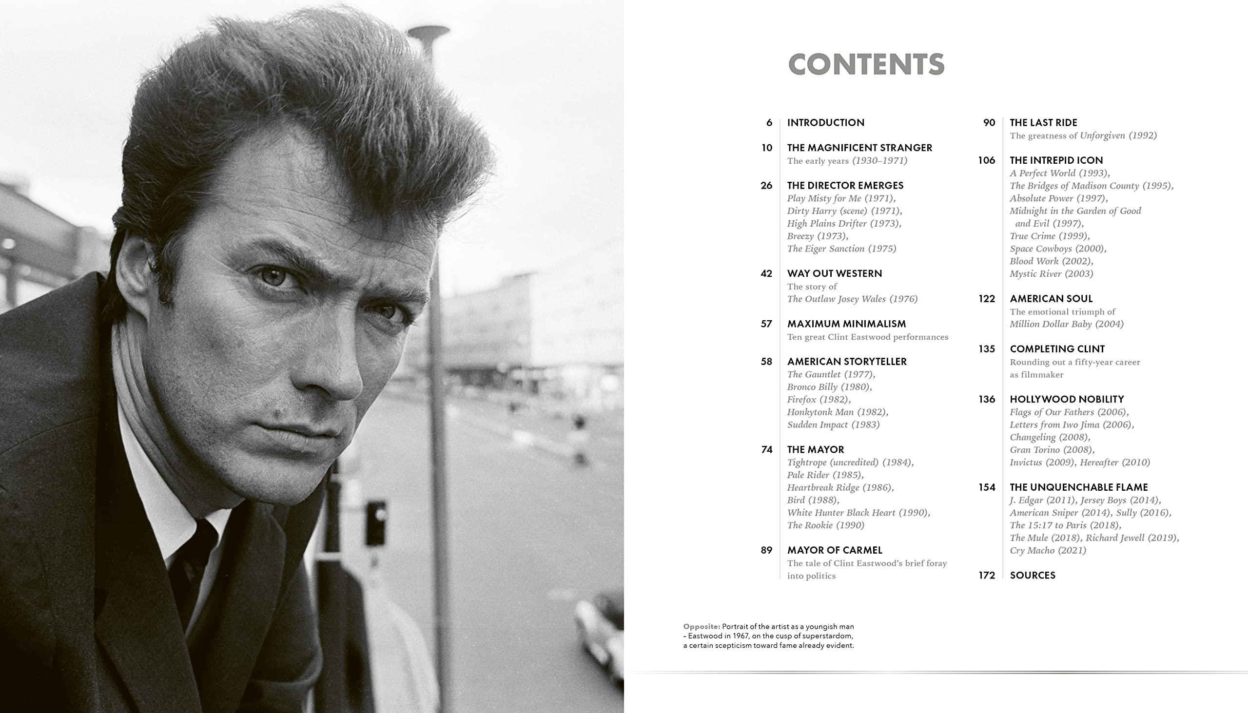 Hardback book "Clint Eastwood: Iconic Filmmaker" by Ian Nathan, showcasing a classic cover design and film imagery.