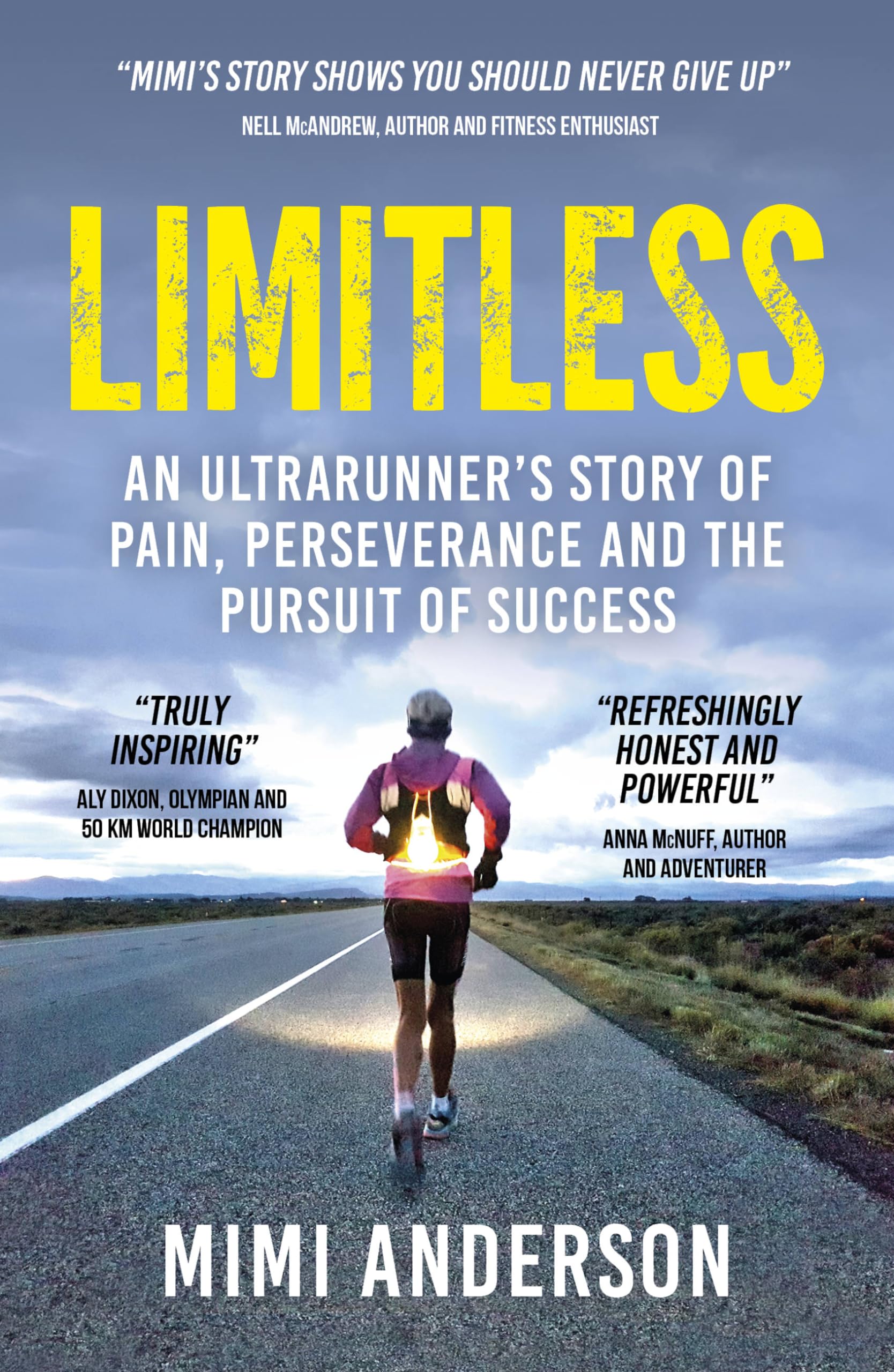 Limitless by Mimi Anderson, a paperback non-fiction book with a vibrant cover design by Summersdale.