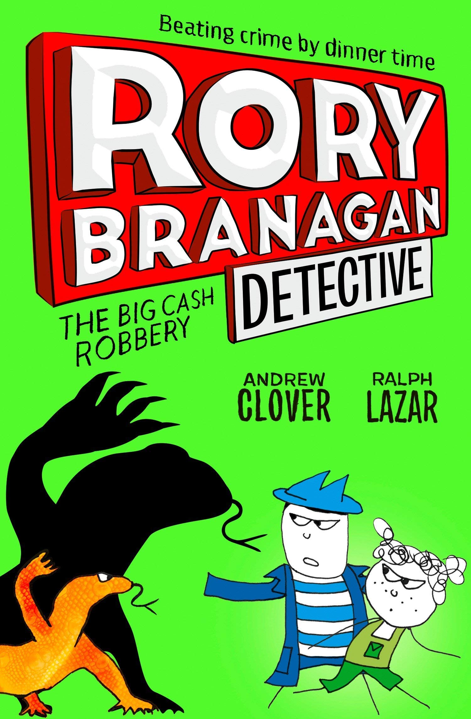 Rory Branagan Detective Series by Andrew Clover, 4 paperback books collection set featuring vibrant covers and engaging artwork.