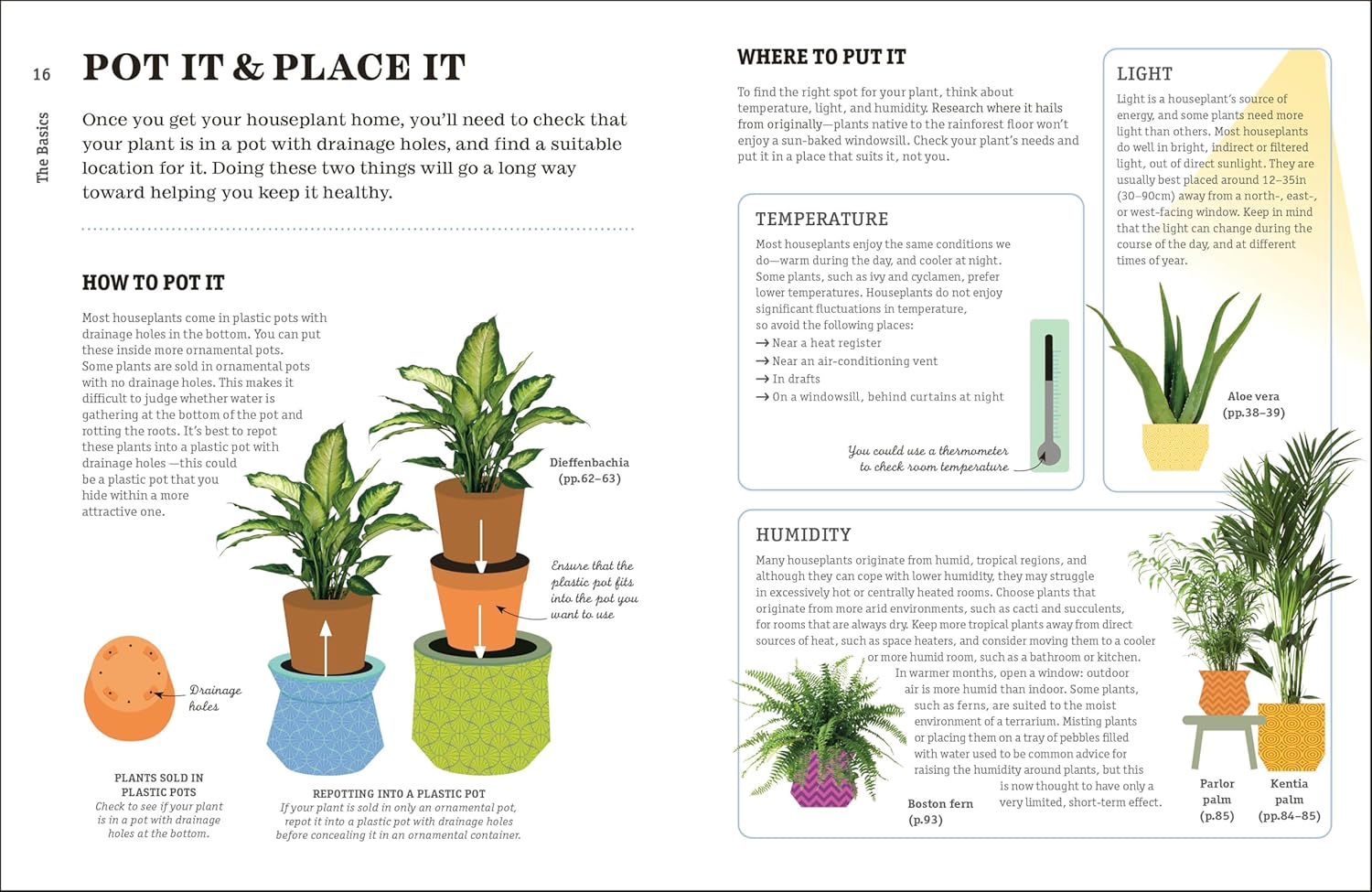 Hardback copy of "How Not to Kill Your Houseplant" by Veronica Peerless, DK non-fiction book with plant care tips.