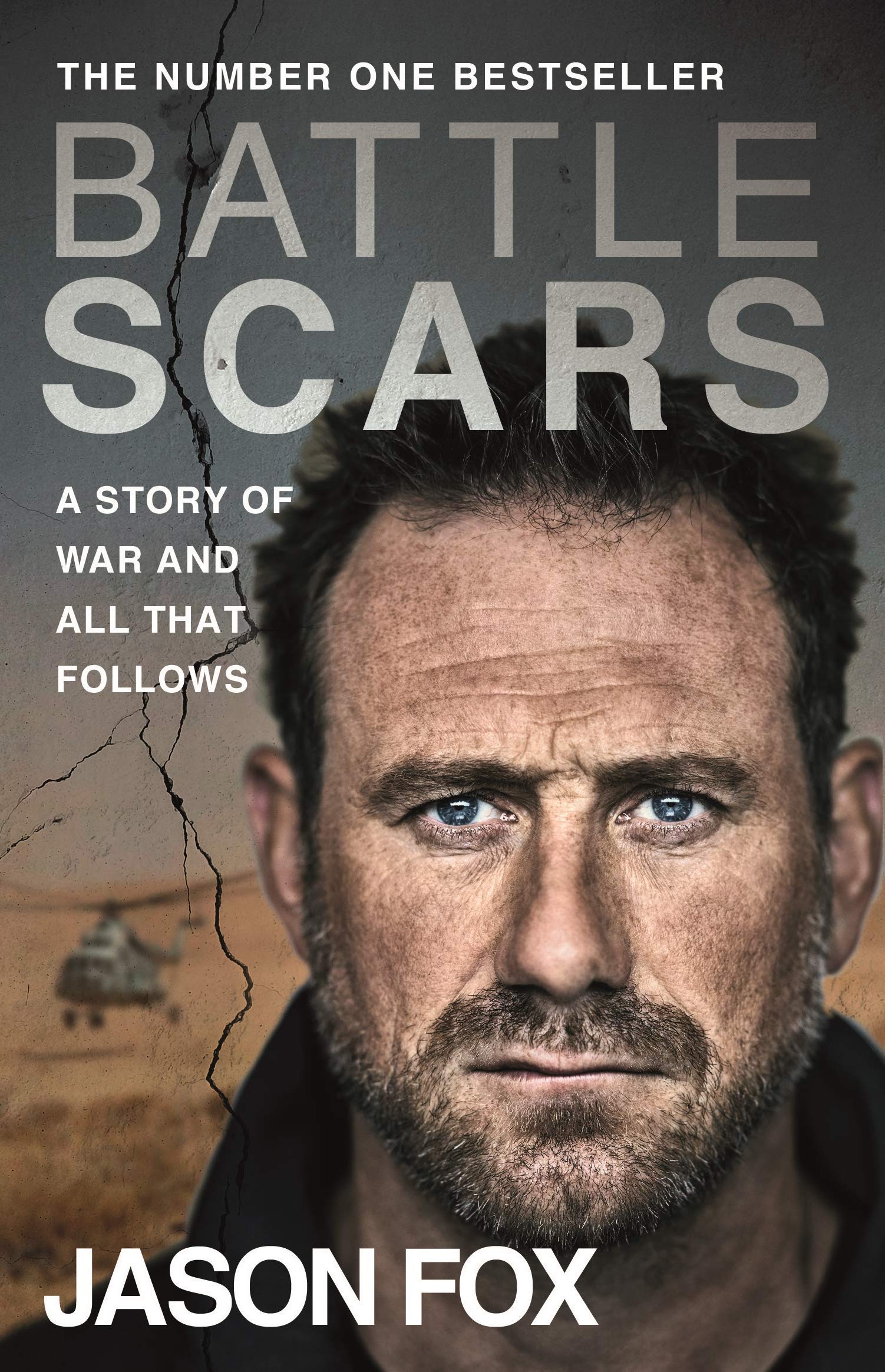 Two paperback books from the "Battle Scars" collection by Jason Fox, showcasing various authors and non-fiction content.