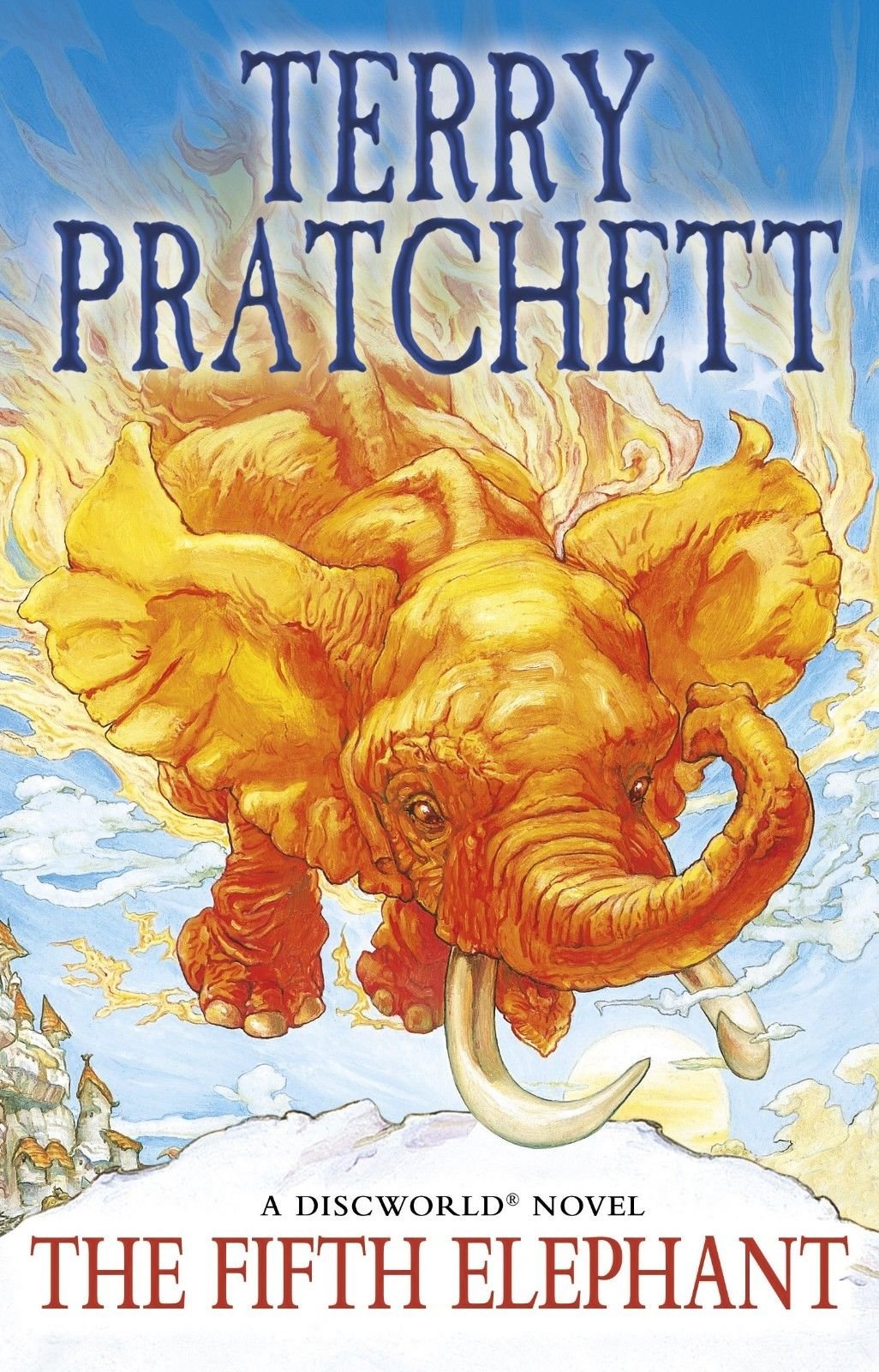 Terry Pratchett's Discworld 10 Books Collection Set in paperback, showcasing vibrant covers and titles of the fantasy series.