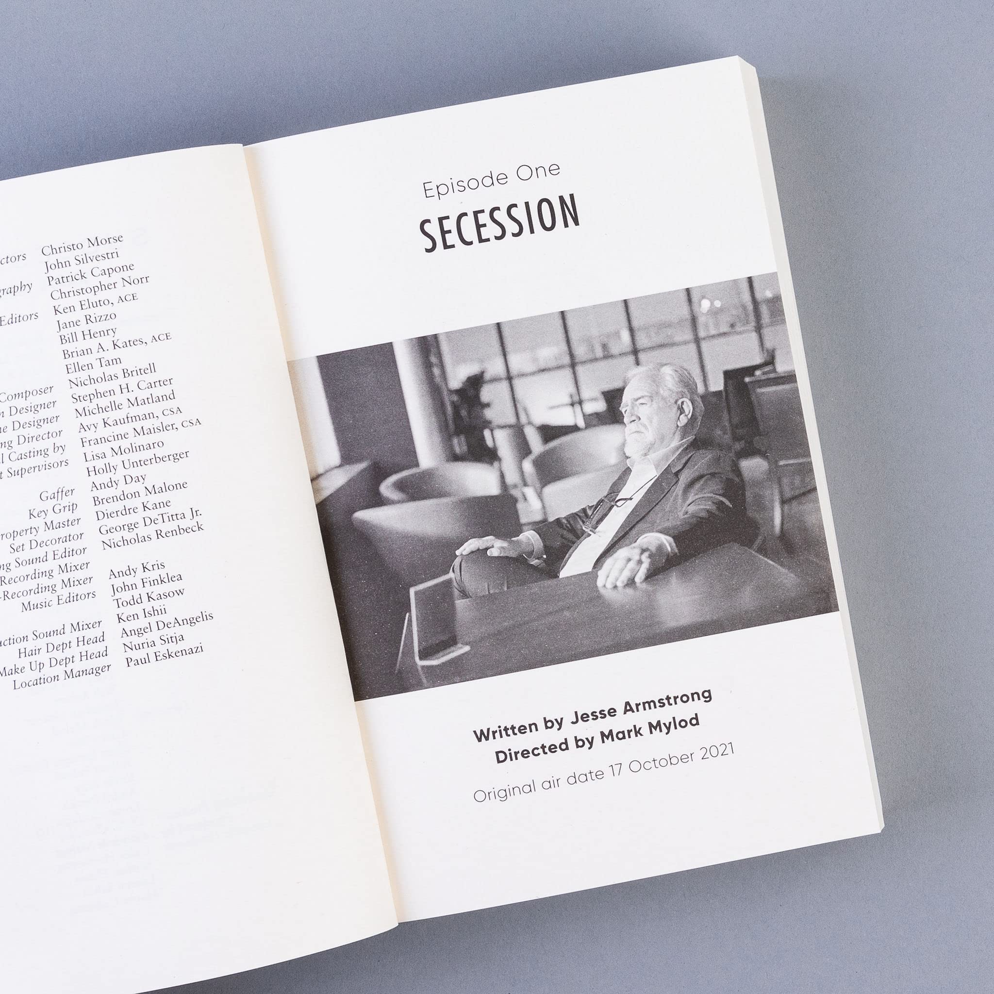 Complete scripts of Succession Season 3 by Jesse Armstrong in a paperback edition from Faber & Faber.