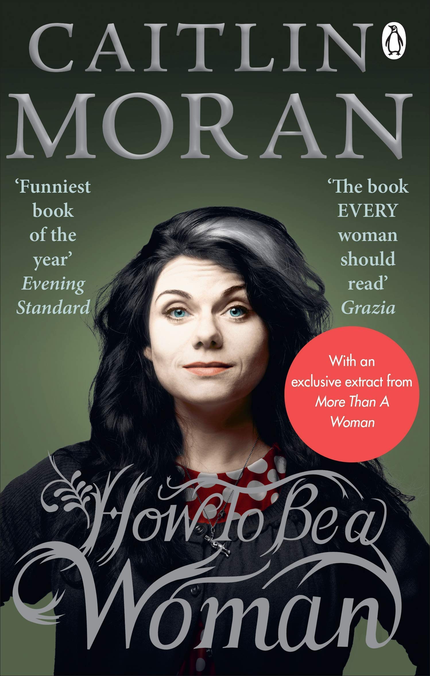 Caitlin Moran 2 books collection set in paperback, showcasing the covers of both non-fiction titles.