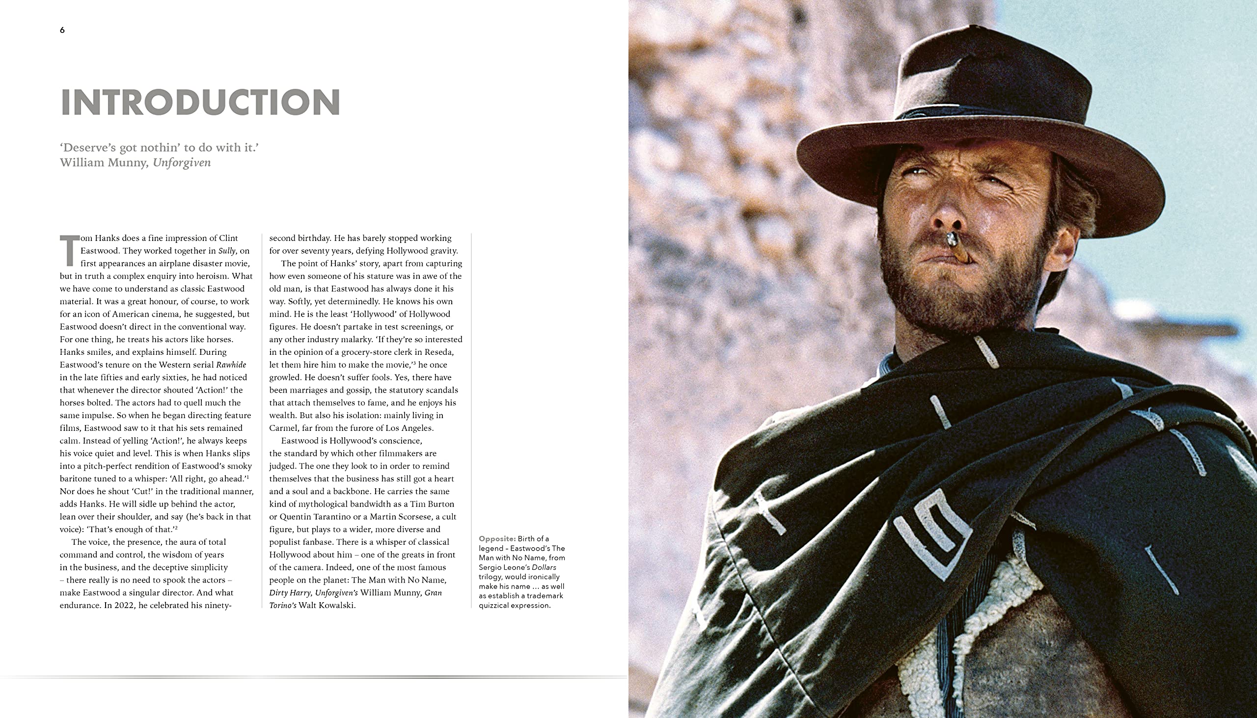 Hardback book "Clint Eastwood: Iconic Filmmaker" by Ian Nathan, showcasing a cover with Eastwood's portrait and film elements.