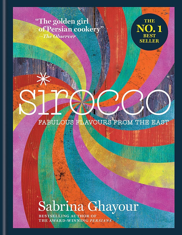 Sabrina Ghayour 4-book hardback collection set from Mitchell Beazley, showcasing the covers and spines of the books.