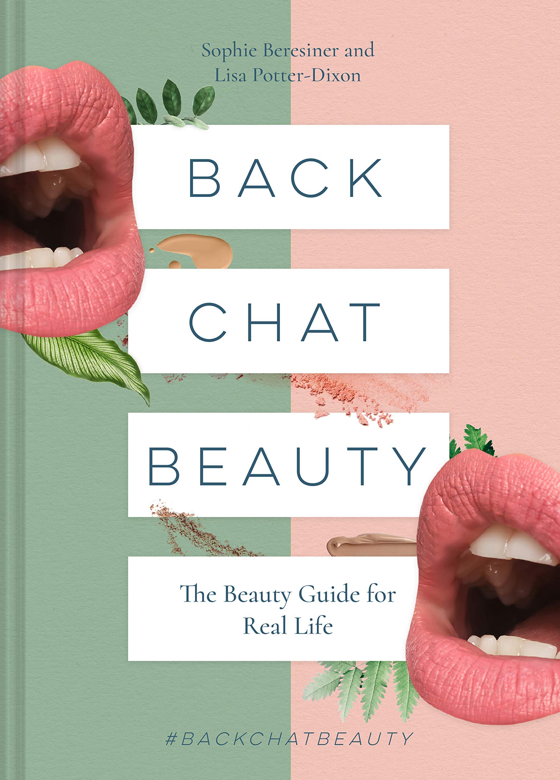 Two hardback beauty books, "Make-up Manual" and "Back Chat Beauty," by Various Authors, displayed together on a white background.