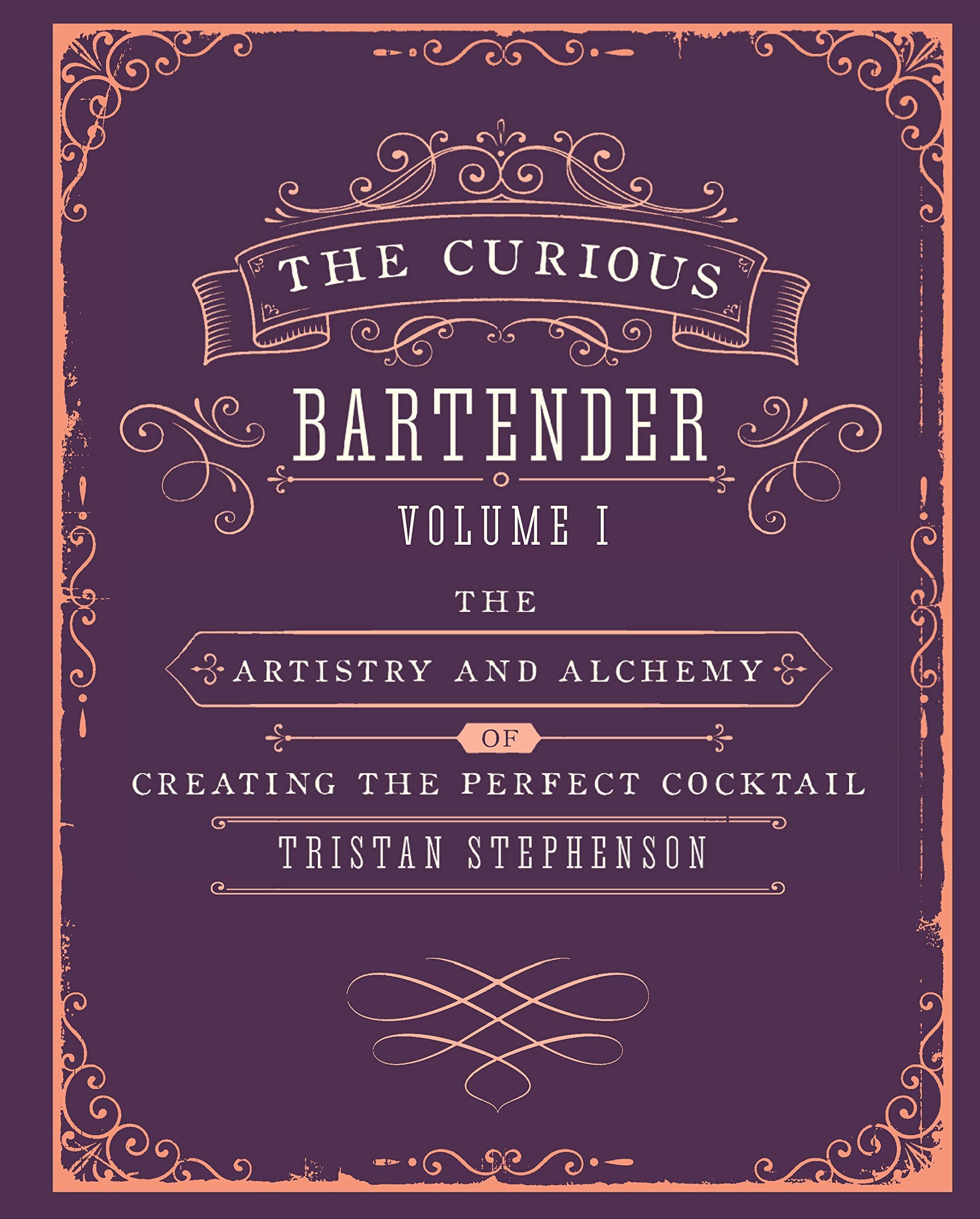 Curious Bartender 4-book set by Tristan Stephenson, featuring hardback covers and cocktail recipes and techniques.