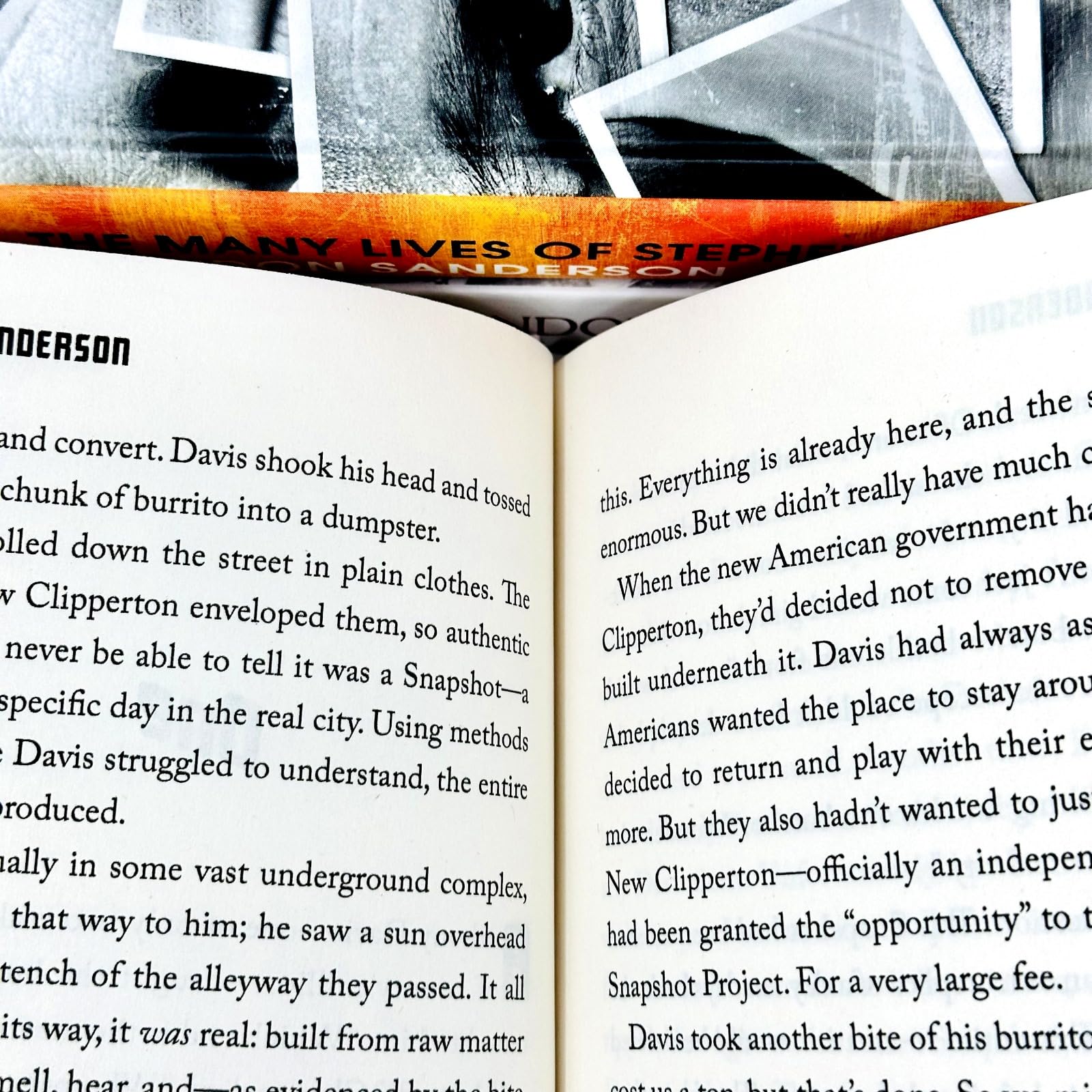 Brandon Sanderson hardback book collection set featuring three fiction novels with distinctive cover designs.