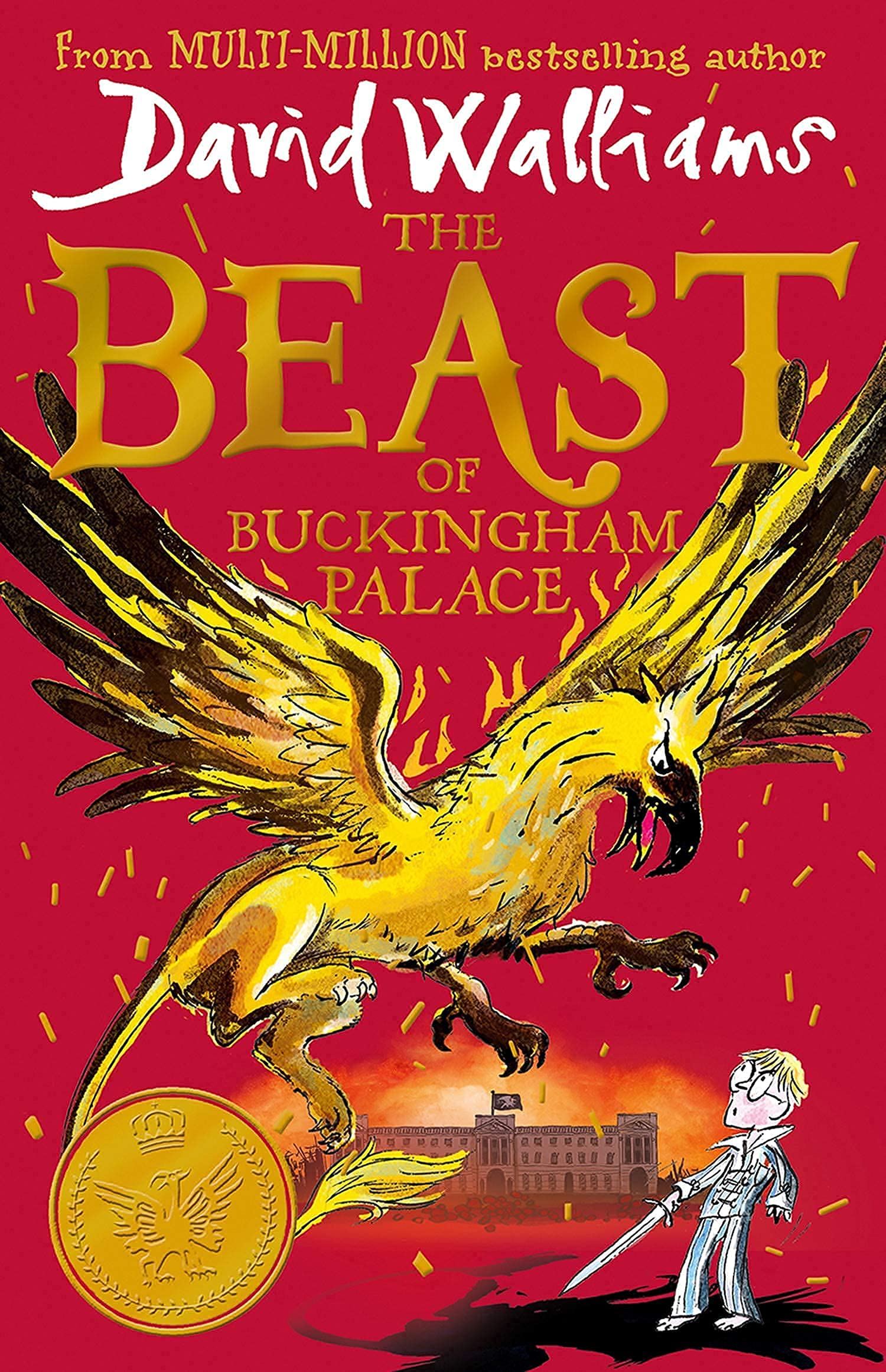 David Walliams 4 Books Collection Set in paperback for ages 7–12, featuring colorful covers and engaging illustrations.
