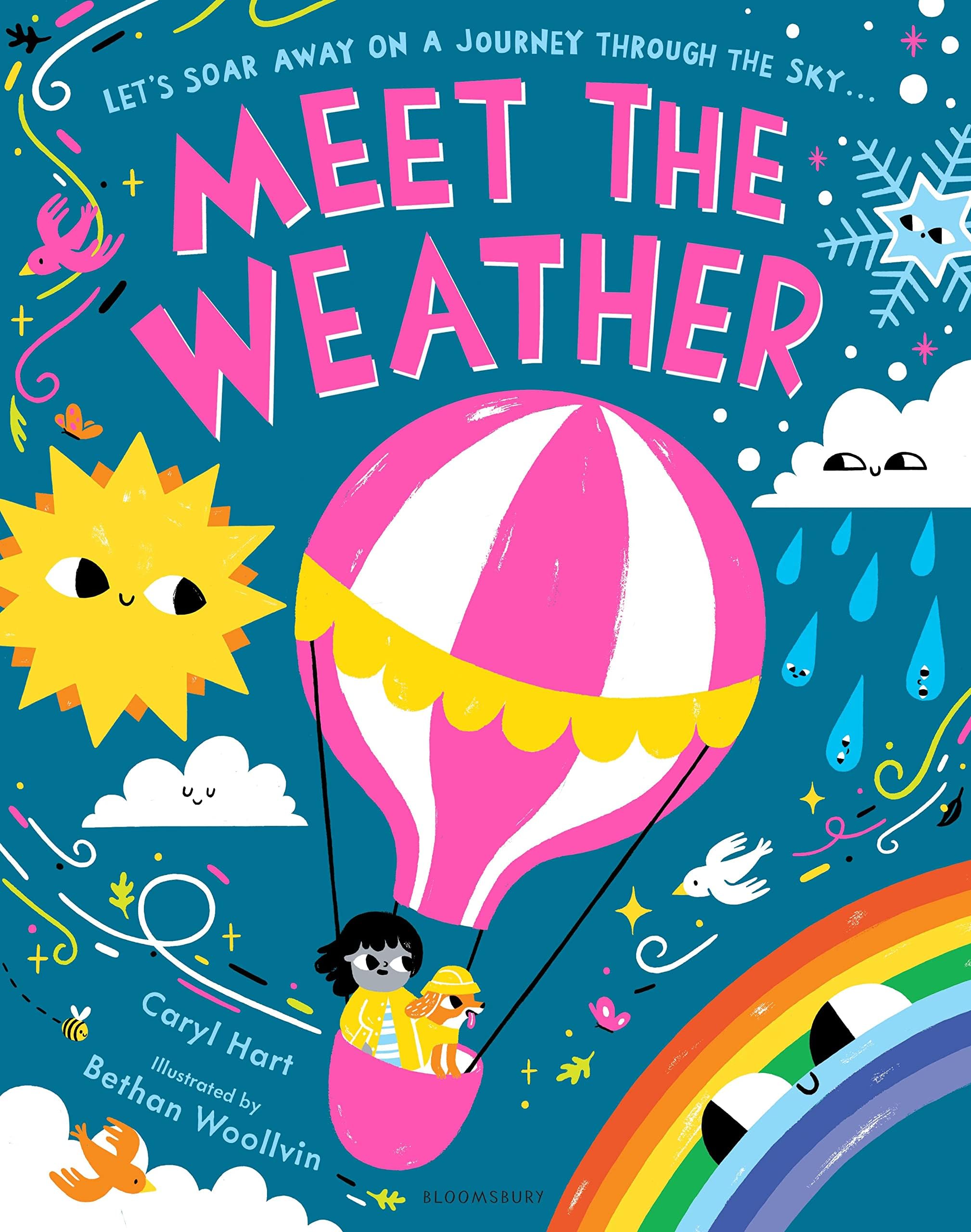 Three paperback books from the "Meet the Series" by Caryl Hart for children ages 3-7, featuring colorful covers.