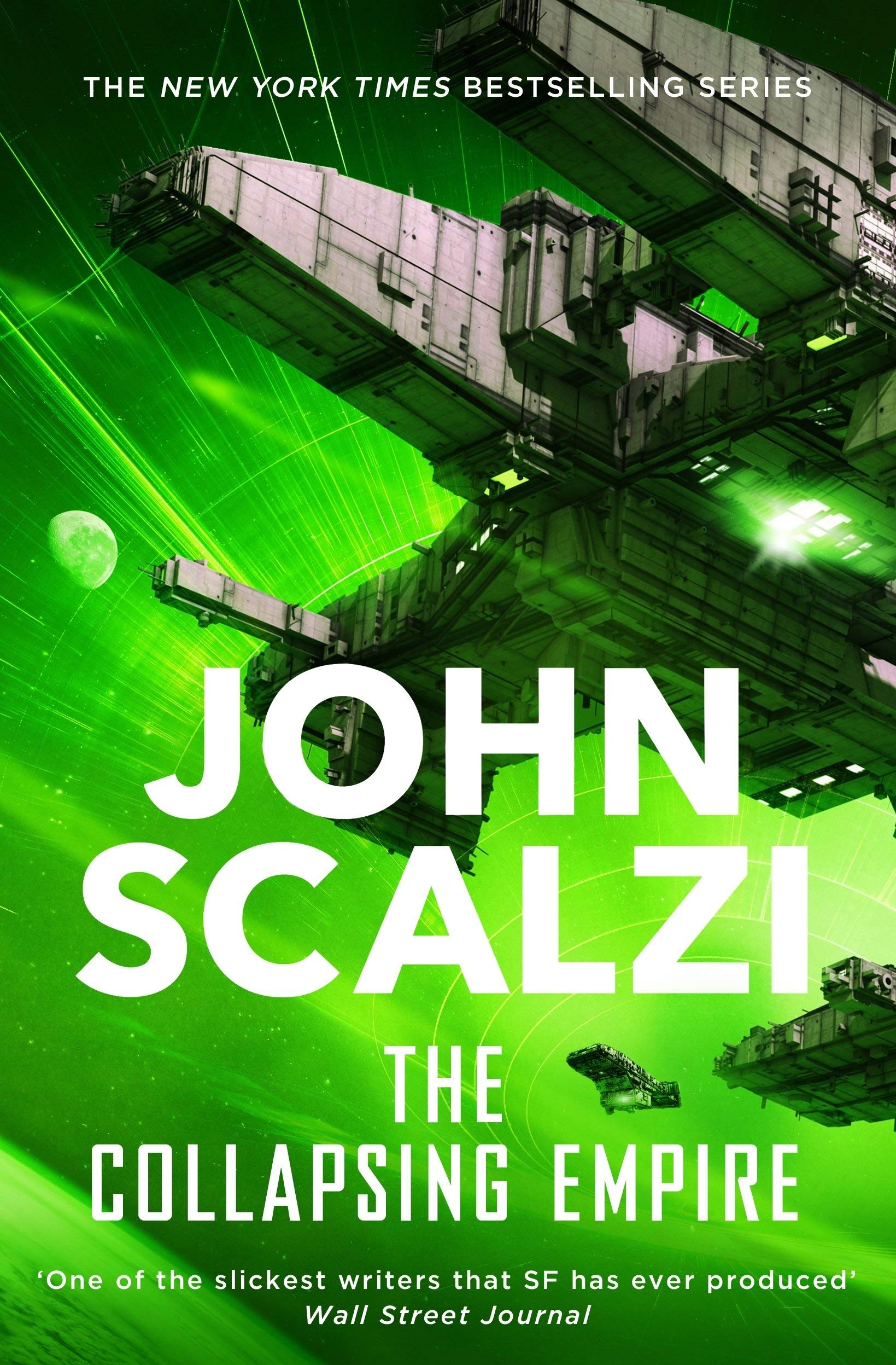 Three paperback books from the Scalzi Collection by John Scalzi, featuring fiction titles with vibrant covers.