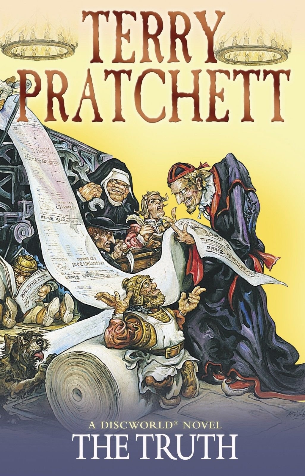 Terry Pratchett's Discworld 10-book collection set in paperback, showcasing colorful covers and iconic fantasy illustrations.