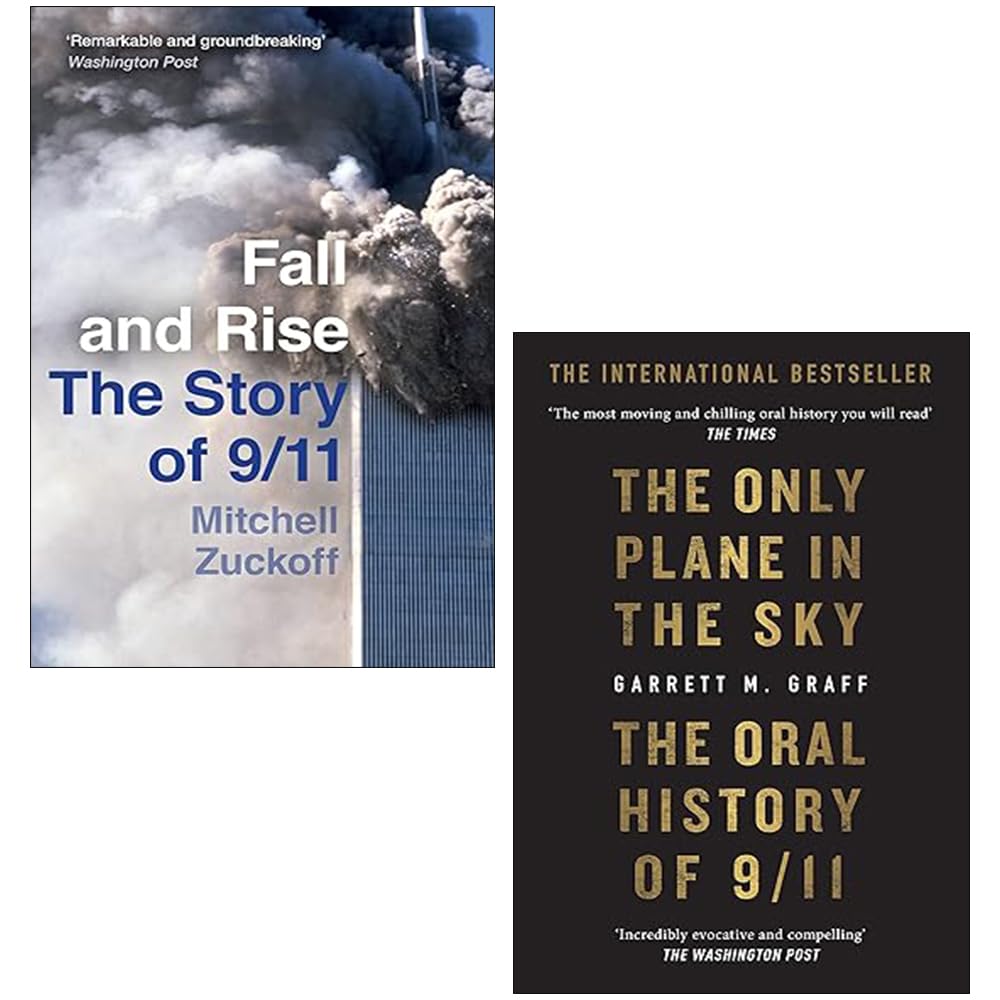 Close-up front cover of Fall and Rise The Story of 9/11 paperback by Mitchell Zuckoff