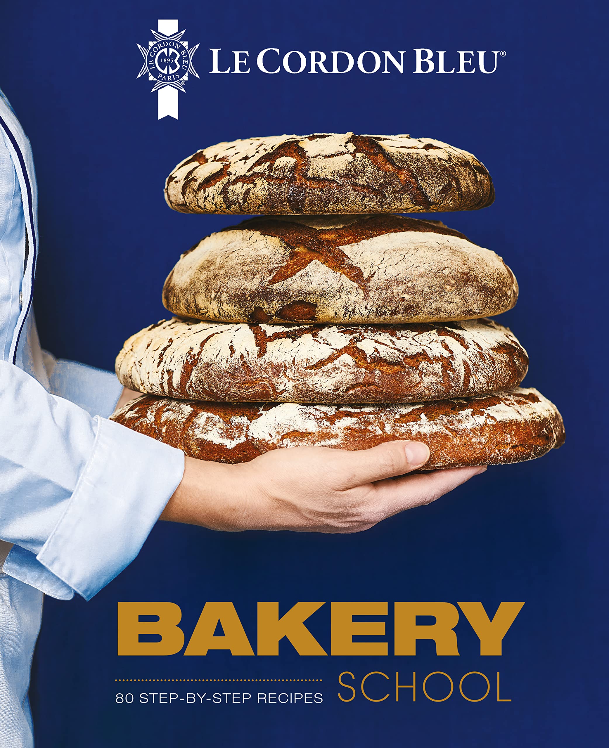 Hardback book "Le Cordon Bleu Bakery School" from Grub Street Cookery, showcasing baking techniques and recipes.