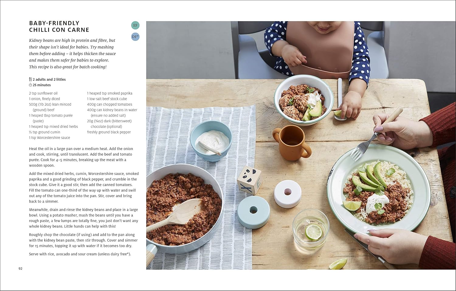 Hardcover of "What Mummy Makes" by Rebecca Wilson, non-fiction cookbook for busy parents with baby-friendly recipes.