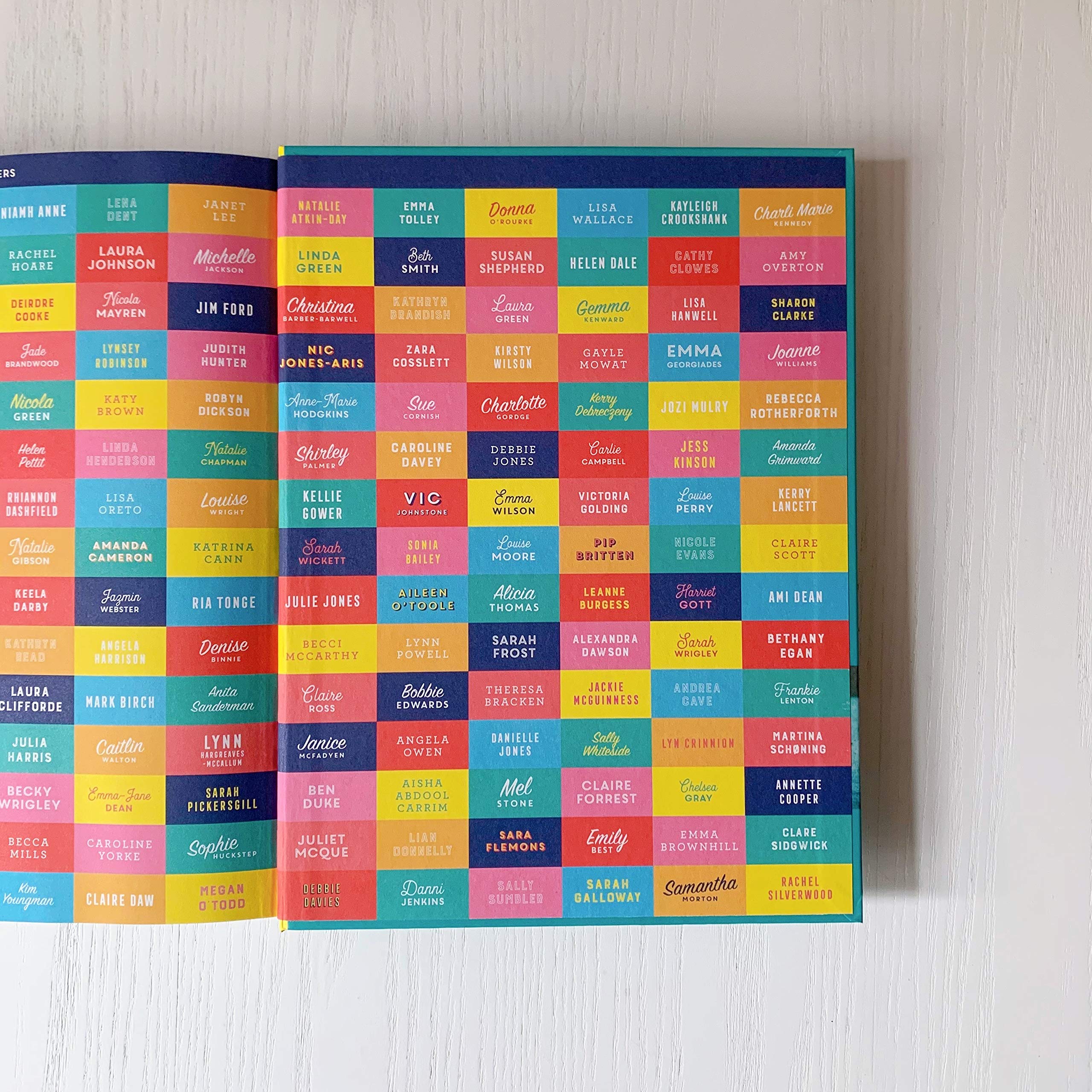 Hardback book "Pinch of Nom" by Kay Featherstone and Kate Allinson, featuring a colorful cover design.