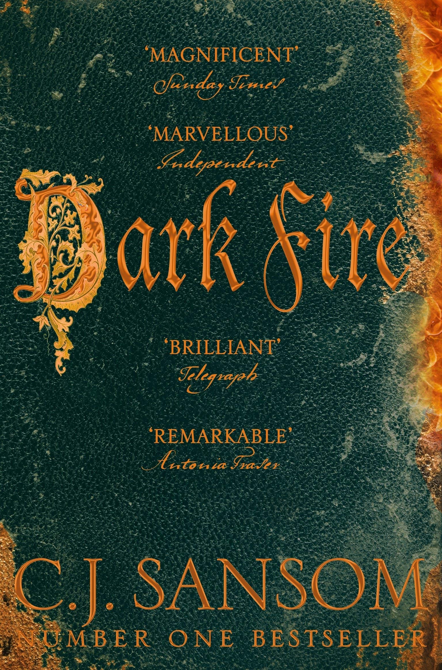 Shardlake Series by C.J. Sansom, six paperback books featuring historical fiction covers displayed together.