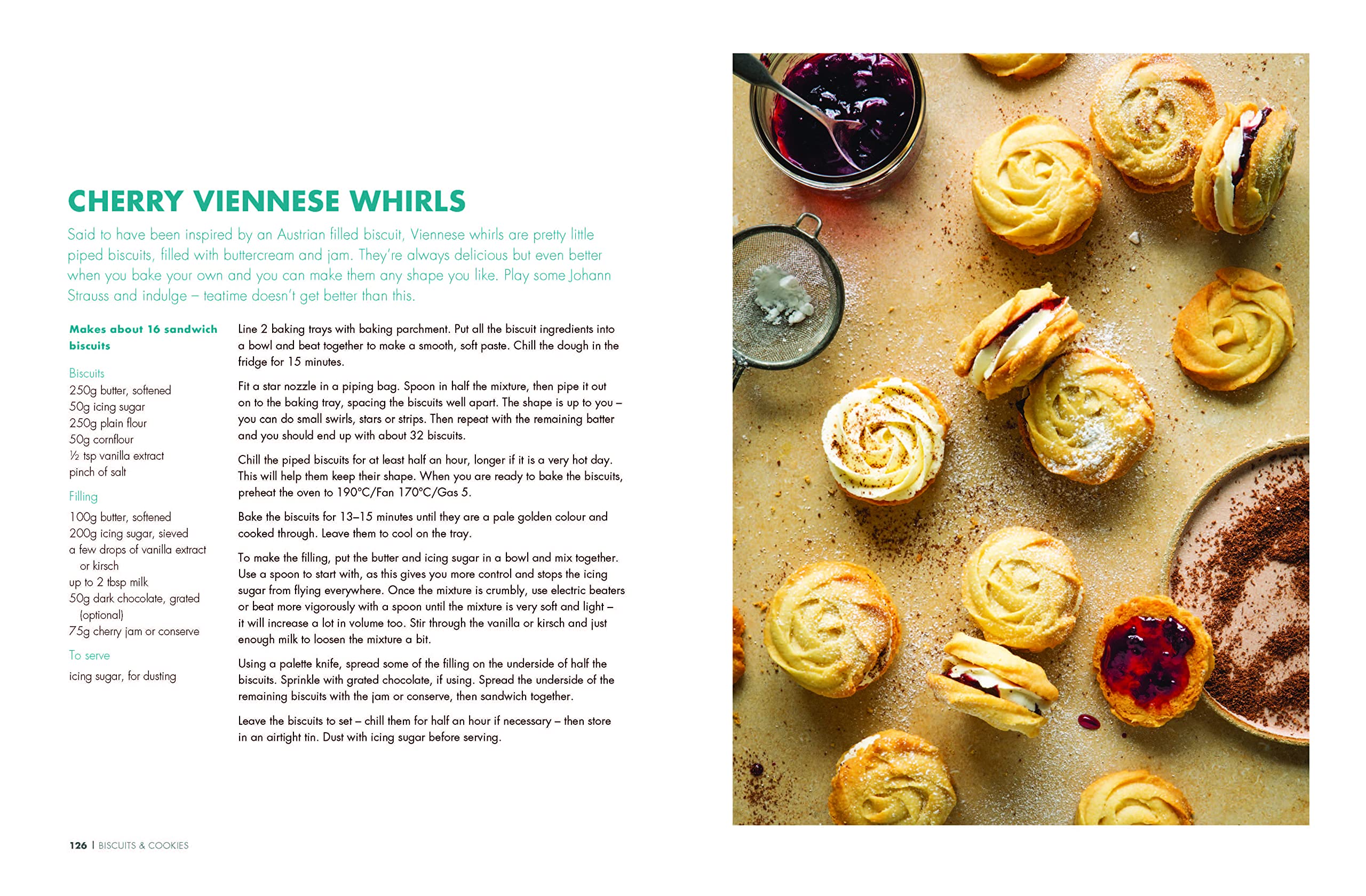 Hardcover book "The Hairy Bikers' Brilliant Bakes" by The Hairy Bikers featuring recipes and baking tips.