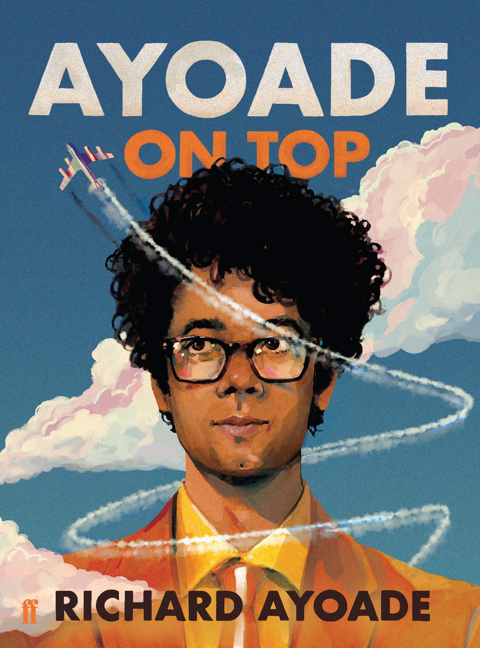 Richard Ayoade 3 book collection set in paperback by Faber & Faber, showcasing vibrant covers and author details.