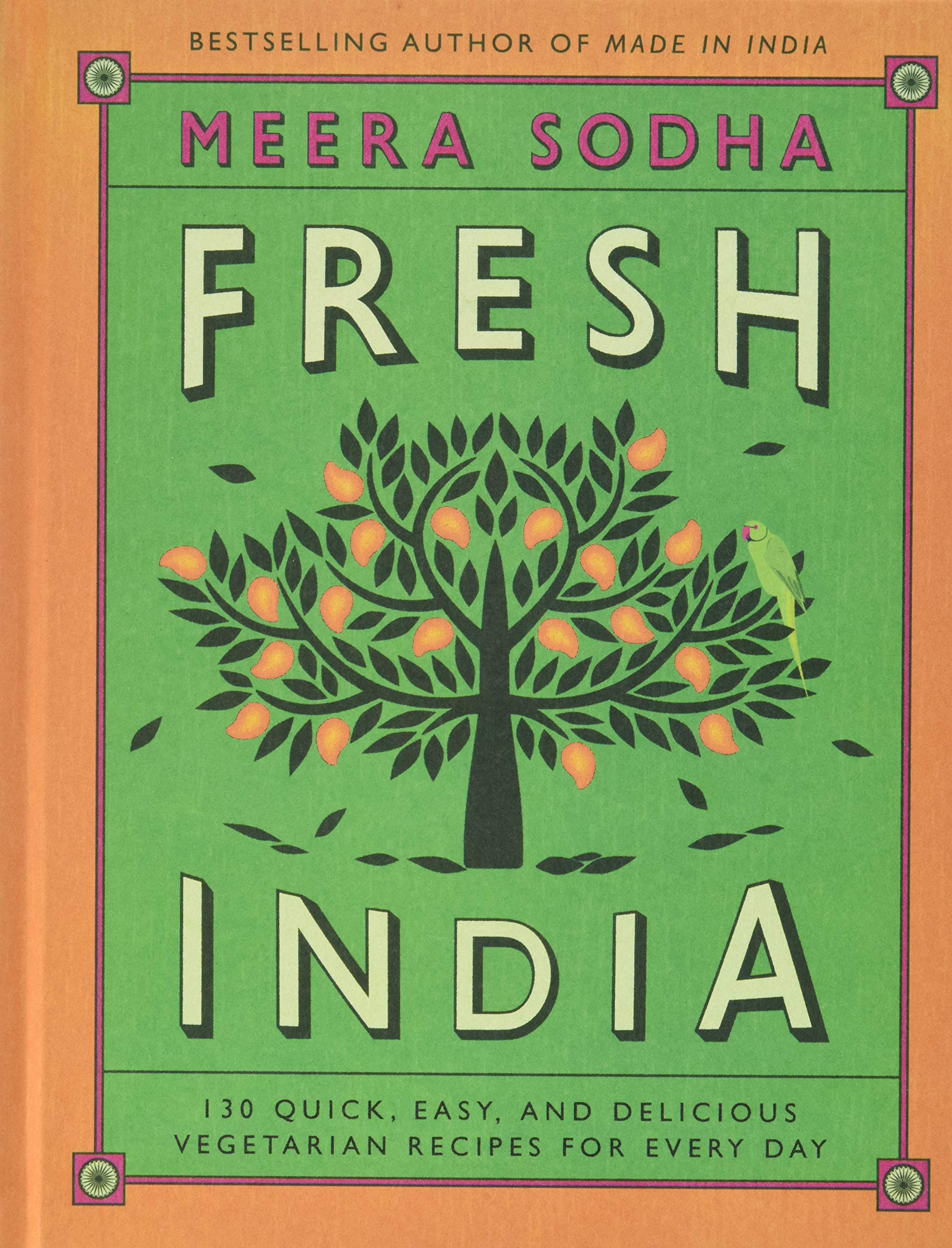 Meera Sodha 3 Books Collection Set in hardback, showcasing vibrant cover designs and titles on a flat surface.