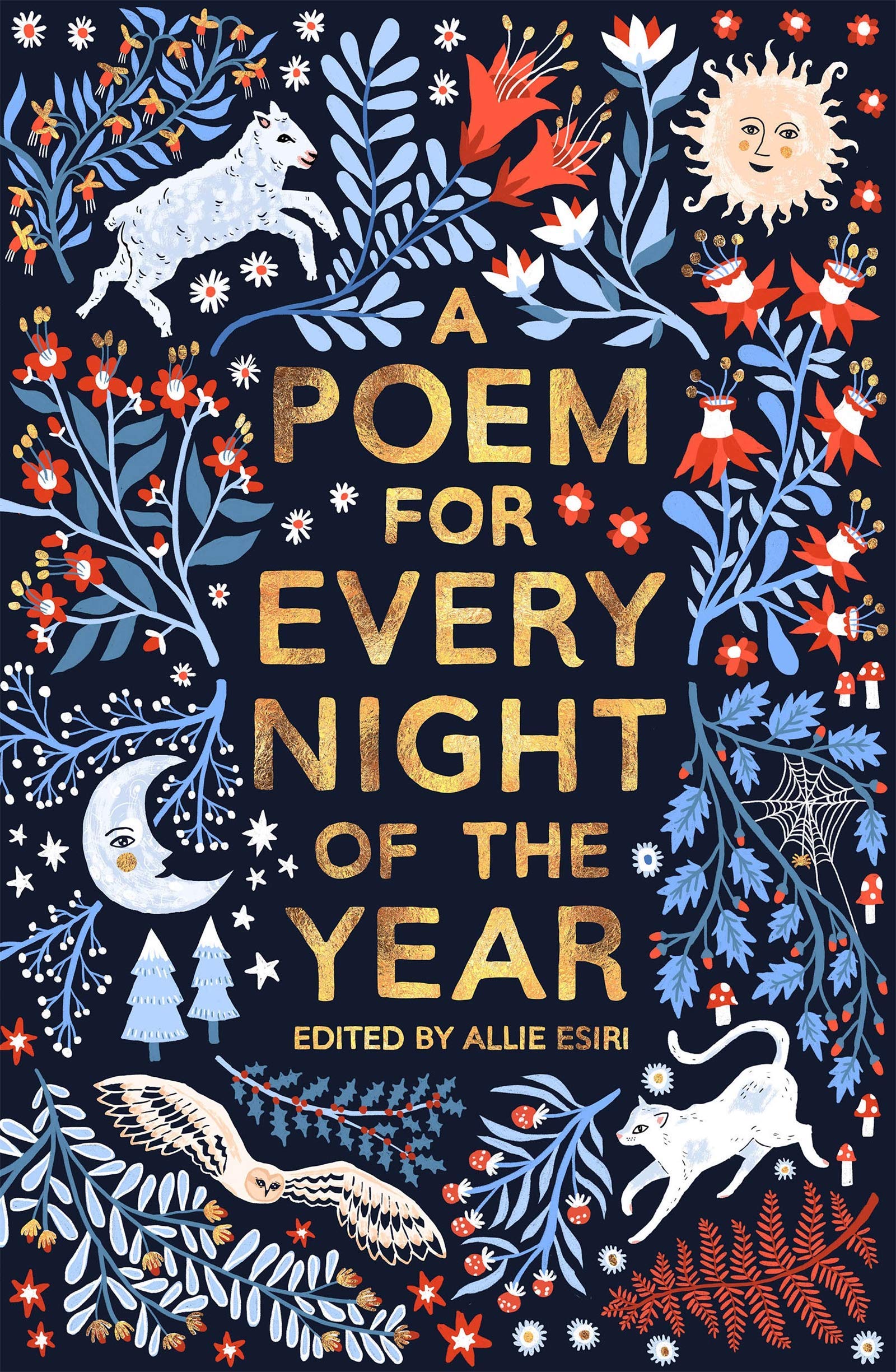 A Poem For Every Day Of The Year collection by Allie Esiri, featuring three hardback books for children.