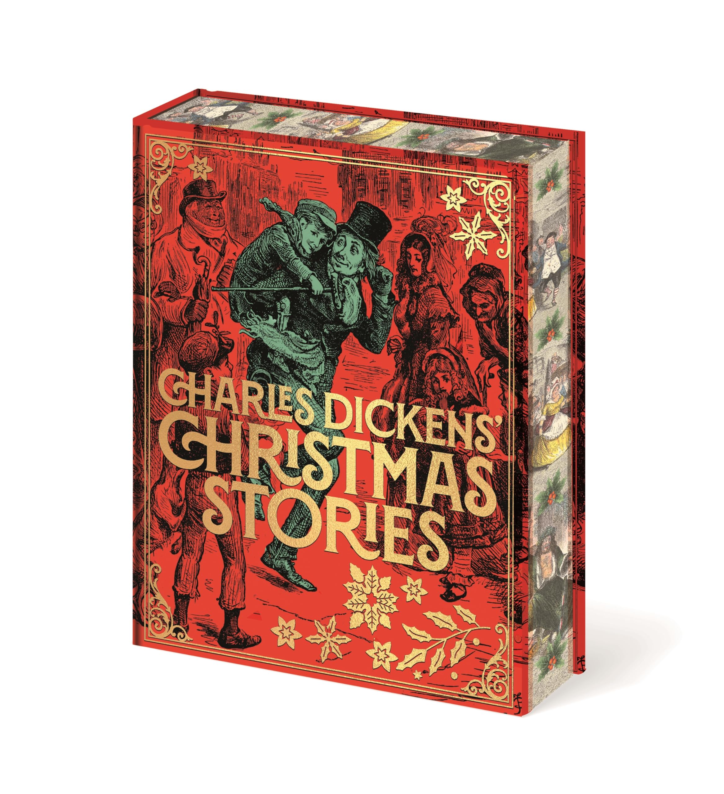 Hardback edition of Charles Dickens' Christmas Stories, featuring a classic cover design and rich illustrations.