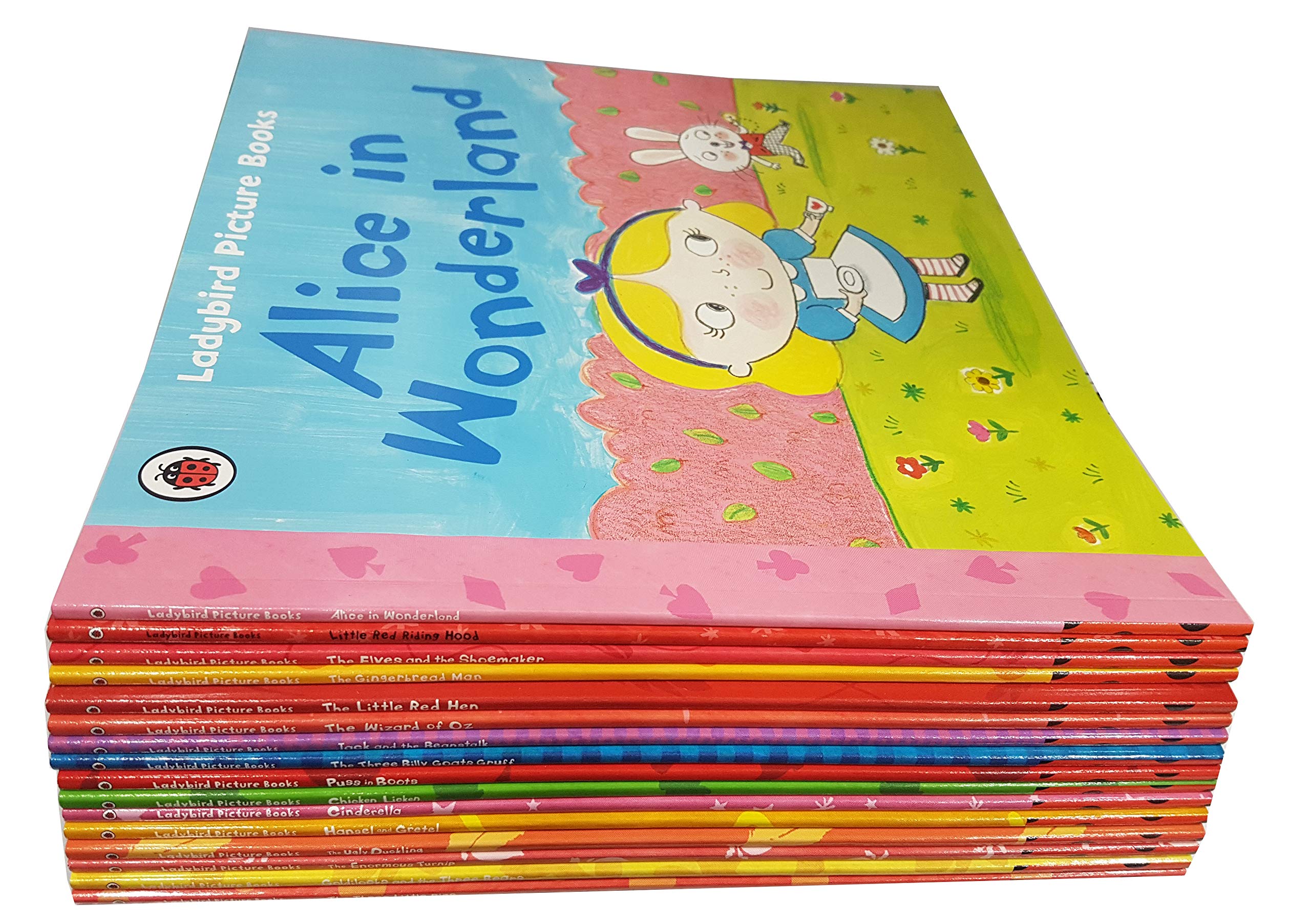 Ladybird Tales 16 Book Collection in paperback, featuring various authors' illustrated fiction stories for children.