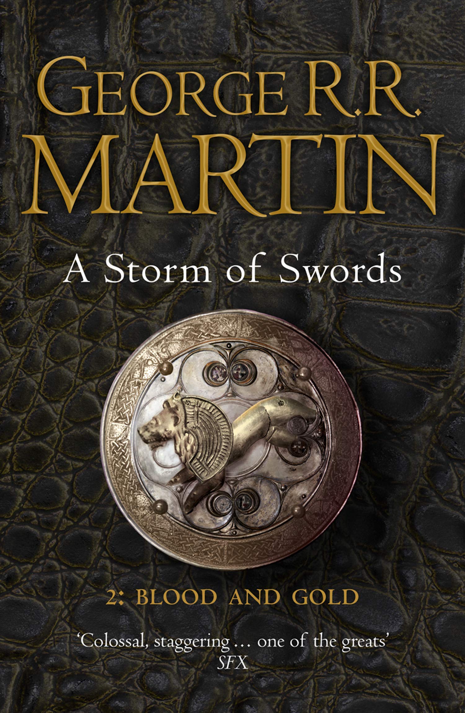 A Song of Ice and Fire book set fanned out - all six paperback titles including A Storm of Swords volumes