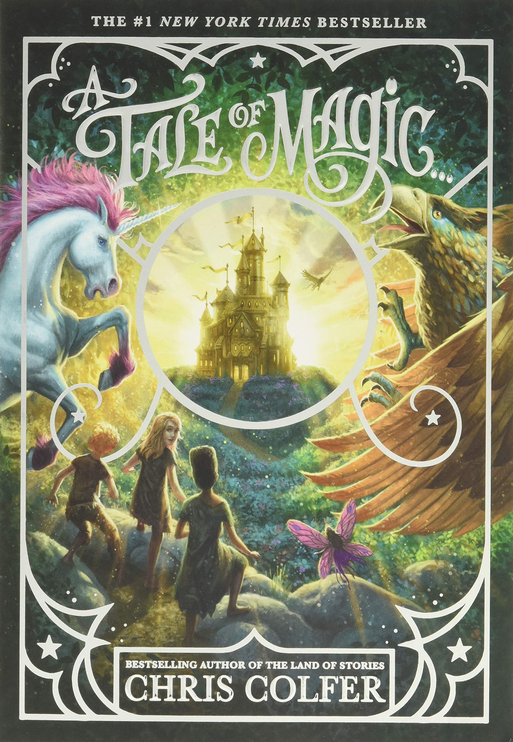Front cover of A Tale of Sorcery by Chris Colfer, final paperback installment in the A Tale of Magic trilogy