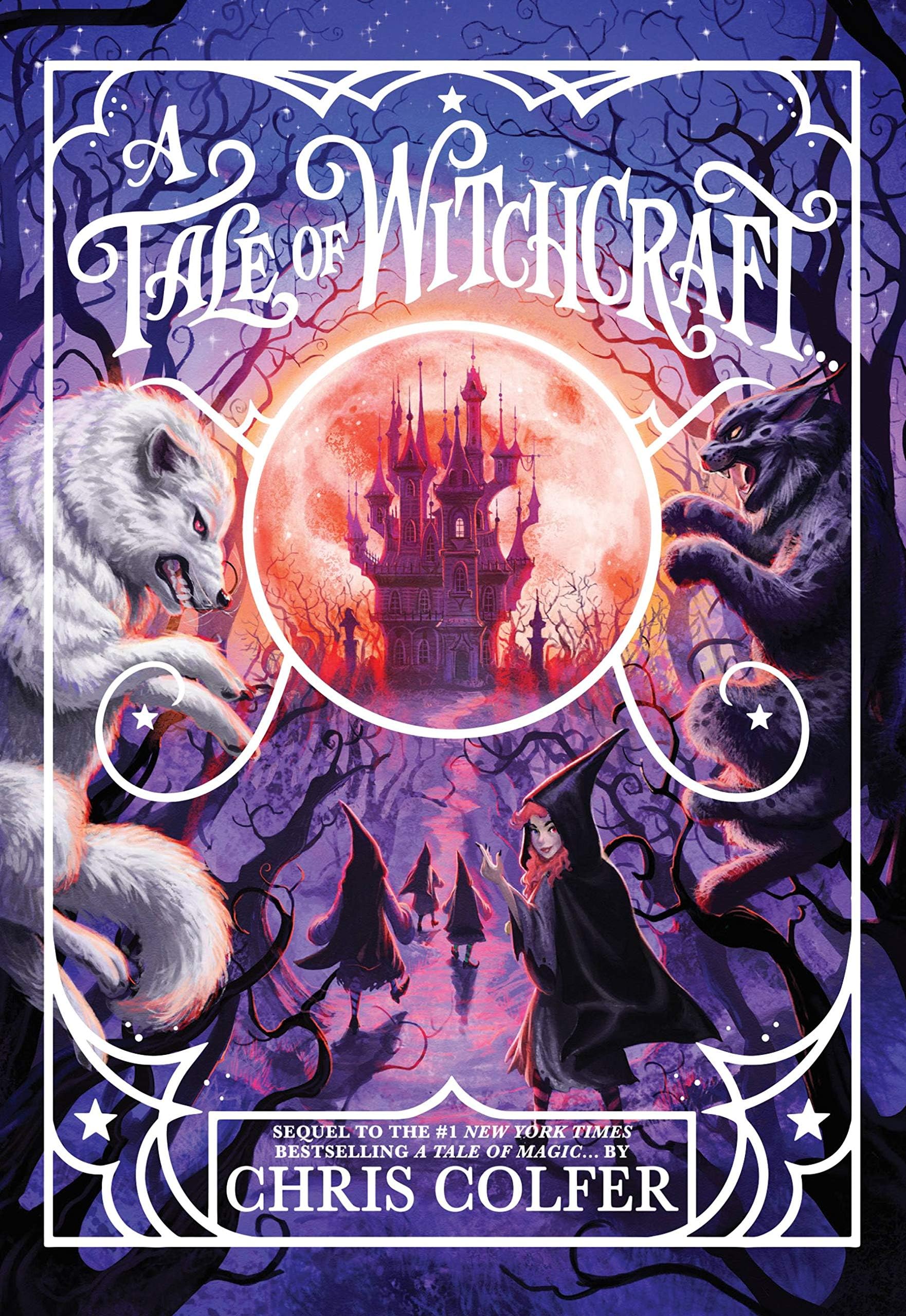 Front cover of The Land of Stories: The Mother Goose Diaries by Chris Colfer, illustrated companion paperback