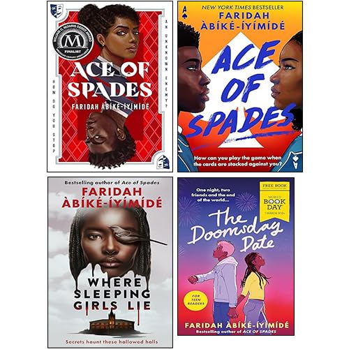 Ace of Spades 4 Books Collection Set by Faridah Àbíké-Íyímídé - front cover, Young Adult paperback