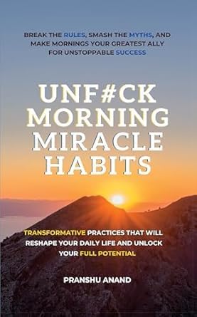 All three paperbacks from the Addicted to Anxiety, Rewire Your Habits and UnF#ck Morning Miracle Habits collection set displayed together