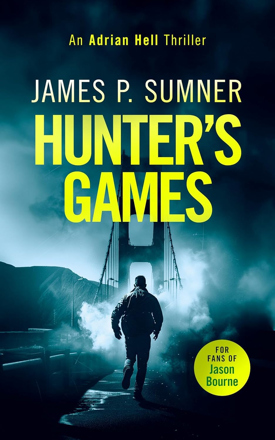 Deadly Intent, Adrian Hell Book 4 - paperback cover by James P. Sumner