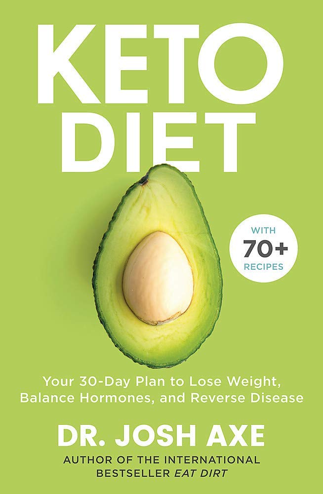 The Keto Diet for Beginners paperback front cover, beginner keto guide from the collection set