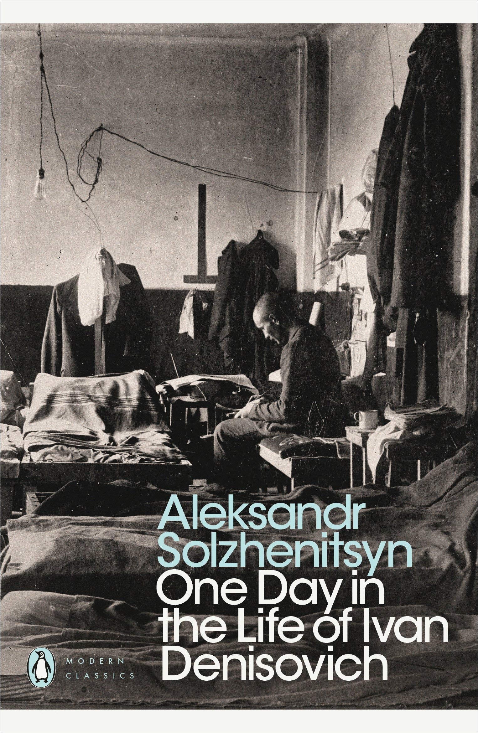 Close-up angled view of the Aleksandr Solzhenitsyn 3 Books Collection Set paperback covers, highlighting the Vintage Classics cover design.