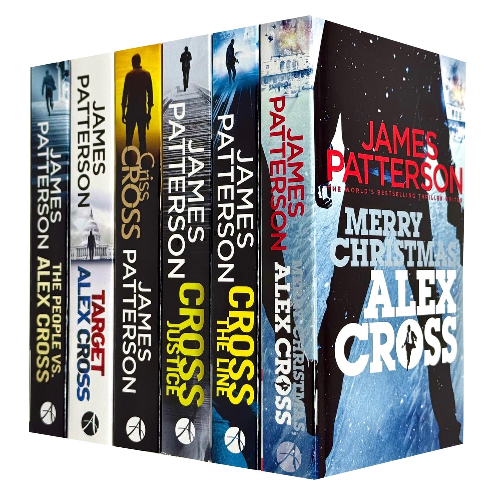 Alex Cross Series by James Patterson 6 Books Collection Set - front cover, paperback fiction box set
