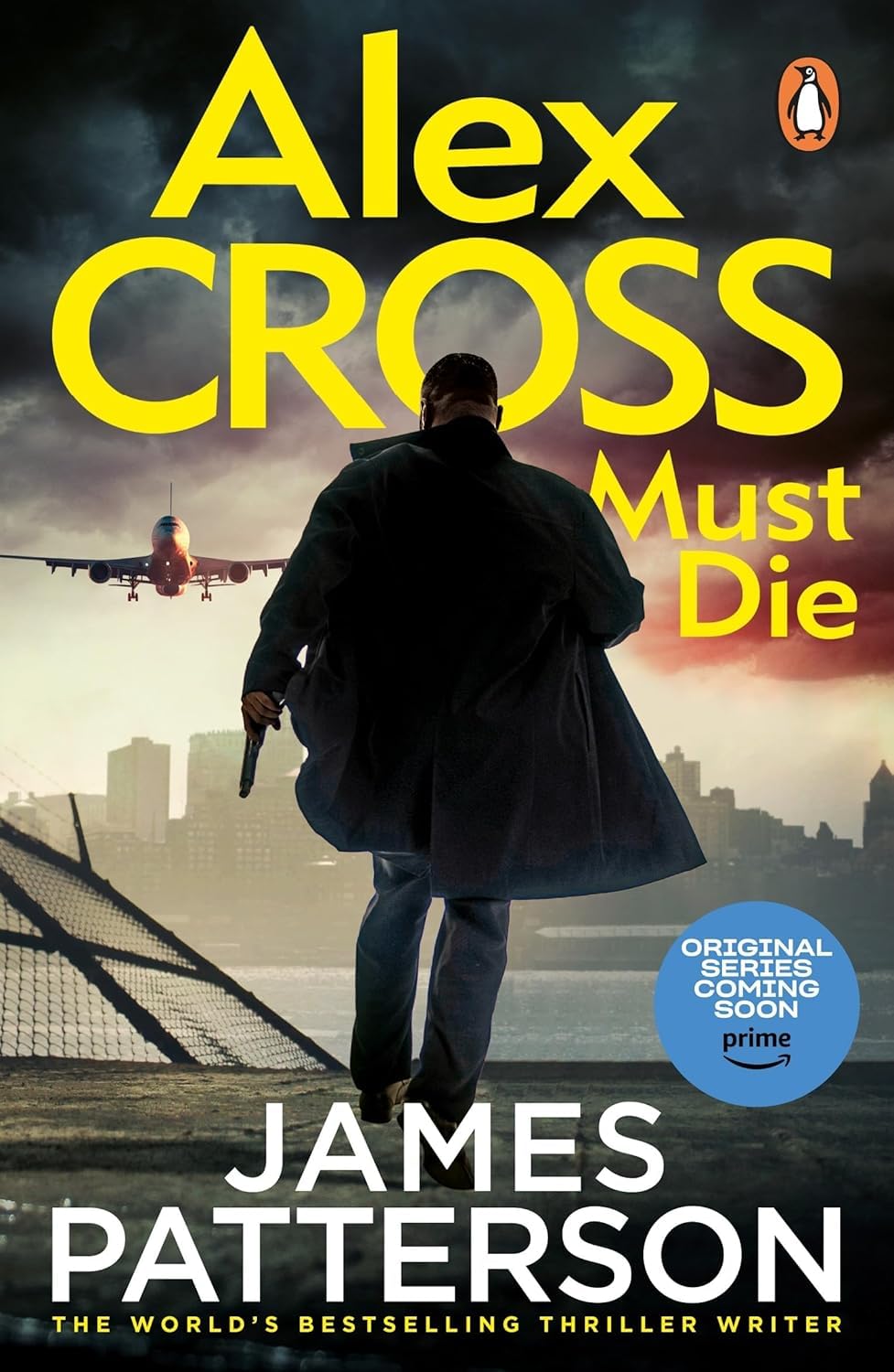 Alex Cross Series 10 book paperback collection by James Patterson displayed stacked on a table, showing the full set together.