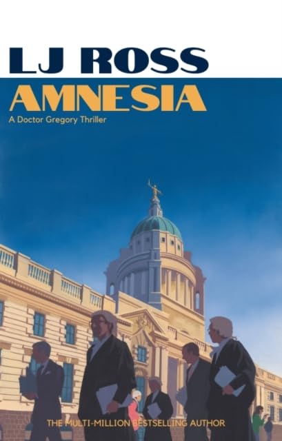 Amnesia by LJ Ross paperback cover, all 6 books shown fanned out as a set