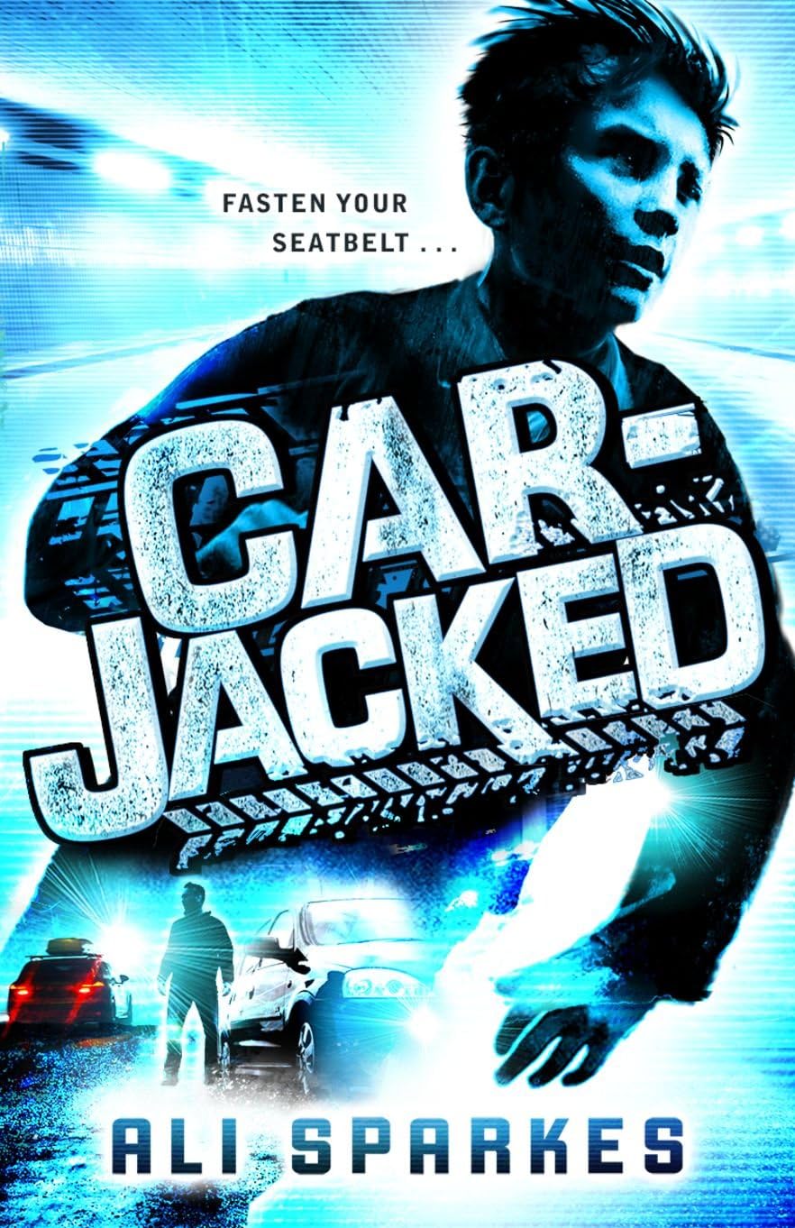 Close-up of the Thunderstruck paperback cover from the Ali Sparkes 6 book collection