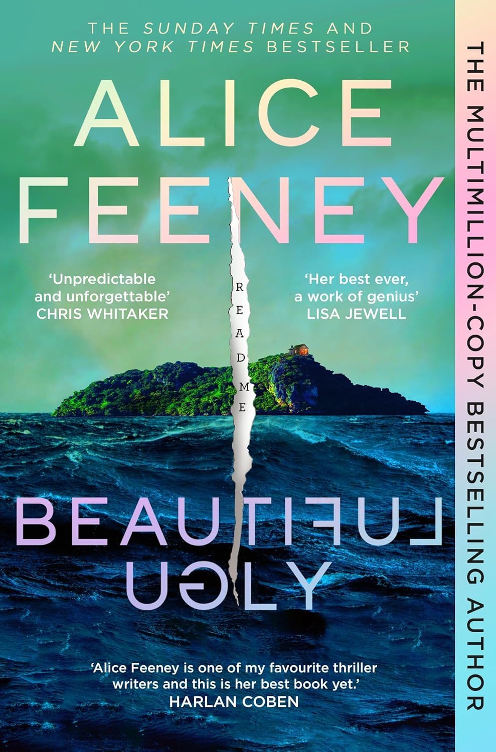 Alice Feeney 3 Books Collection Set paperback edition, fourth cover view of the thriller collection